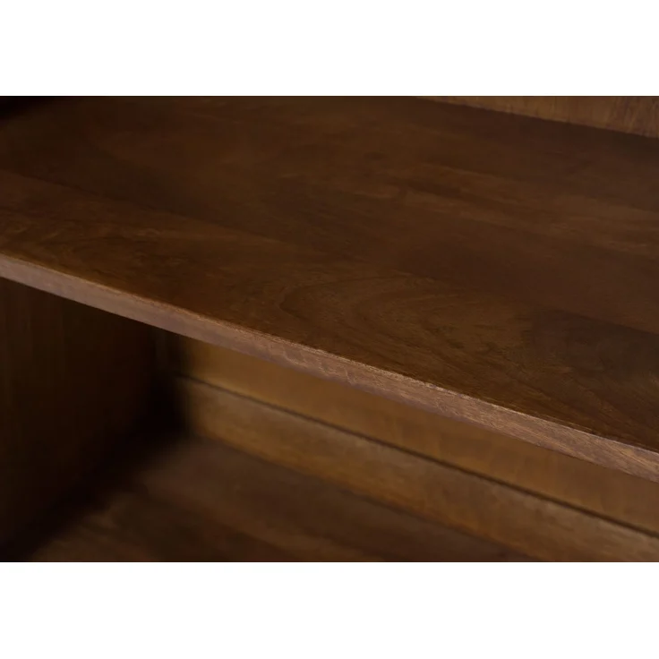 Sideboard Mango/Seegras 150 x 40 x 80 hellbraun lackiert MIZUMI #100 – Bild 3
