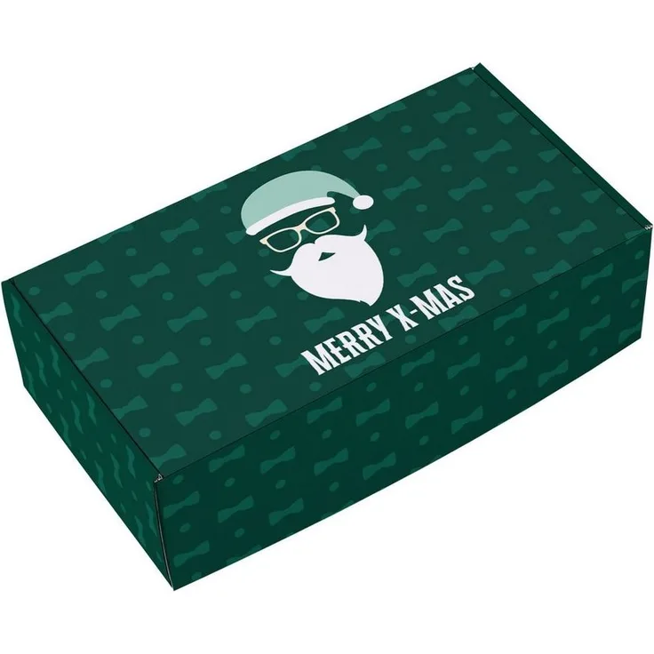 Herz & Heim Geschenkbox für Weihnachtsgeschenke - Geschenkverpackung zu Weihnachten, aus stabilem Karton