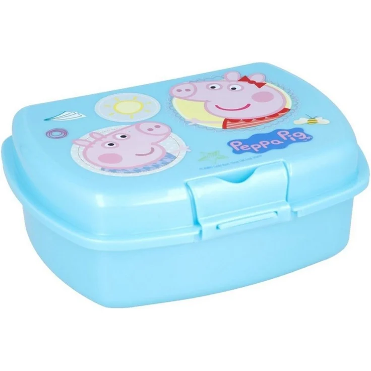 Peppa Pig Lunchbox Kinder Brotdose für unterwegs und Kindergarten – Bild 4
