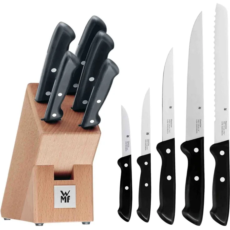 WMF Classic Line Messerblock mit Messerset 6-teilig