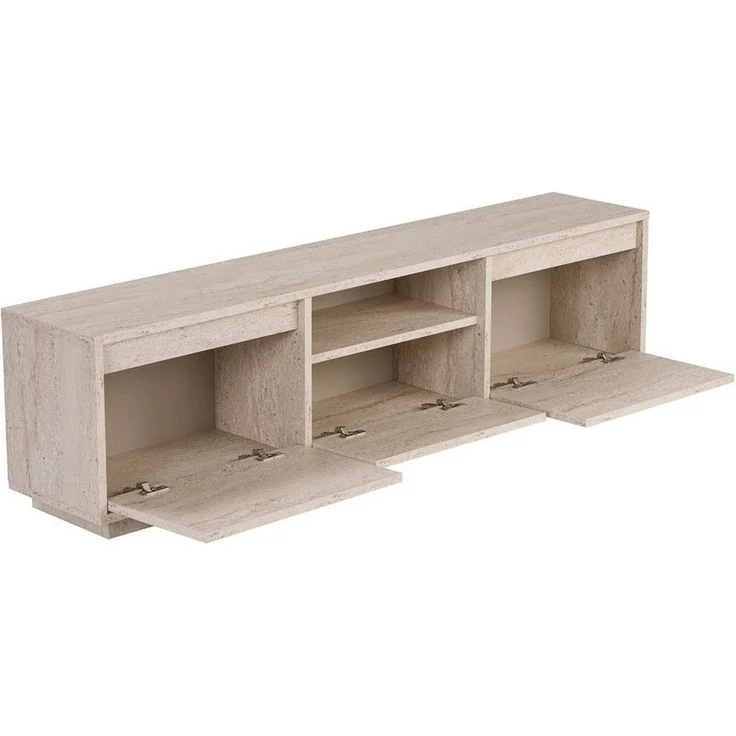 Skye Decor Sideboard Nordure Sentinel (Packung, 1 St, 1 TV Board), Breite 160 cm, griffloses Design mit Stauraum – Bild 4