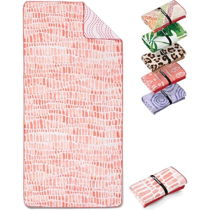 Fit-Flip Strandtuch XXL Dunes, Mikrofaser, leicht und schnelltrocknend, 100% recyceltes Handtuch 200x90cm – Bild 1