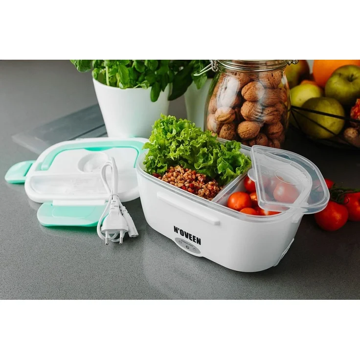 Noveen Elektrische Lunchbox Elektrische Lunchbox Wärmer Box Beheizter Behälter für Lebensmittel – Bild 2