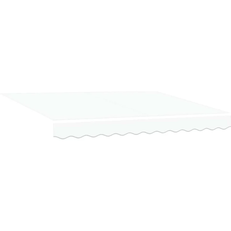 vidaXL Elektrische ausziehbare Markise Weiß 3x2,5 m 3422011 – Bild 2