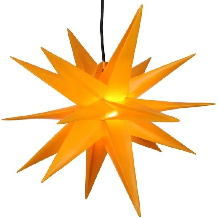 Guru-Shop LED-Stern für außen 3D Außenstern Kaspar, Weihnachtsstern,., Leuchtmittel inklusive – Bild 4