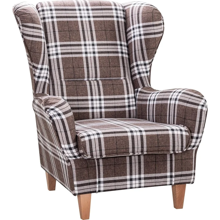 Supellex Sofia Ohrensessel mit Hocker | Design Oxford – Bild 3