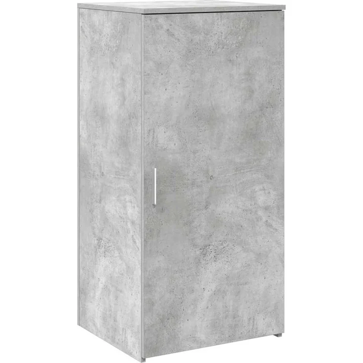 vidaXL Lagerschrank Betongrau 50x45x103,5 cm Holzwerkstoff 859045 – Bild 2