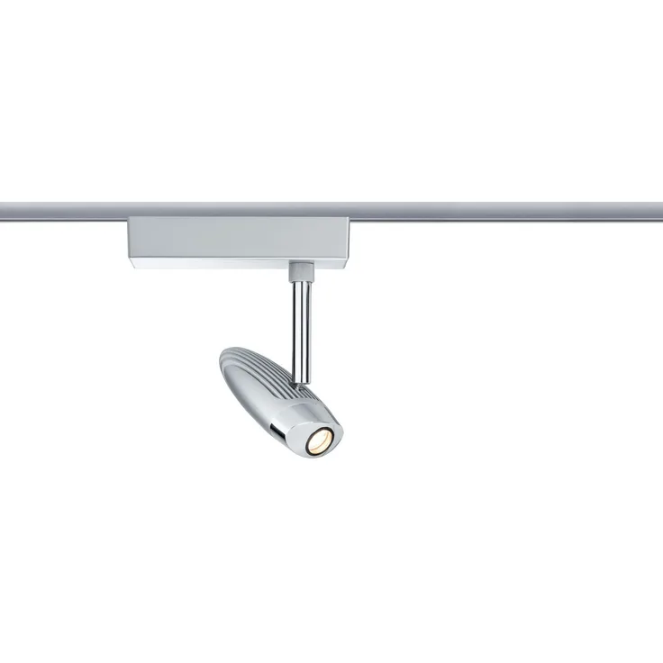 Paulmann URail Schienensystem LED Spot Flood 1x10W Chrom matt/Chrom 230V Metall