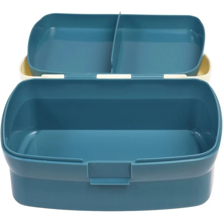 Rex London Lunchbox mit herausnehmbaren Fach Fairies in the Garden, Kunststoff, BPA-frei, (mit Clipverschluss, ca. 17 x 13 x 7,5 cm), Fee-Motiv, Snack Obst Behälter Dose Box – Bild 2