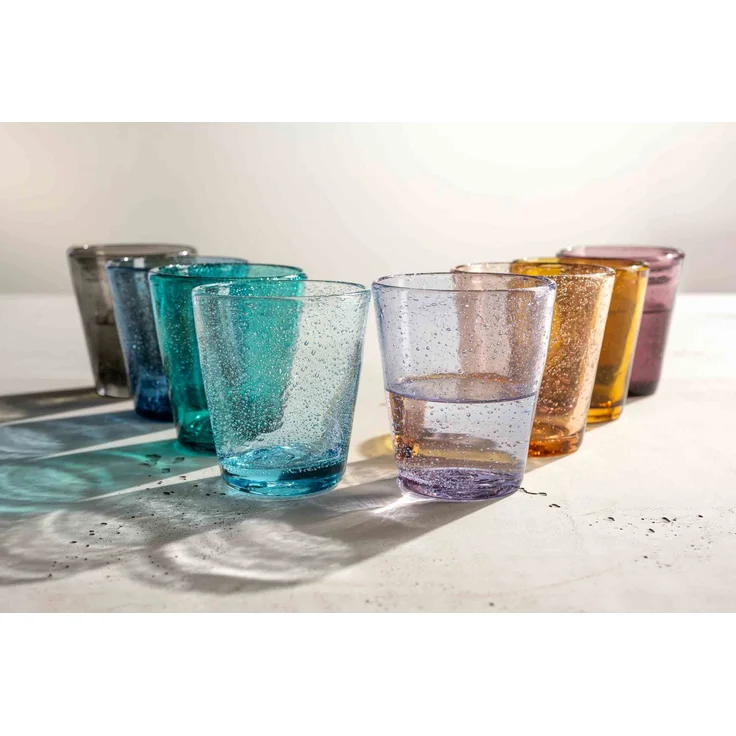 Leonardo BURANO Trinkglas-Set 4-teilig 330 ml kalte Farben – Bild 5
