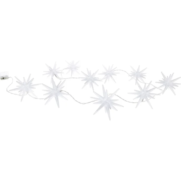 Lichterkette Outdoor Weihnachten 3D Sterne Weihnachtslichterkette Weiß 5288826 – Bild 5