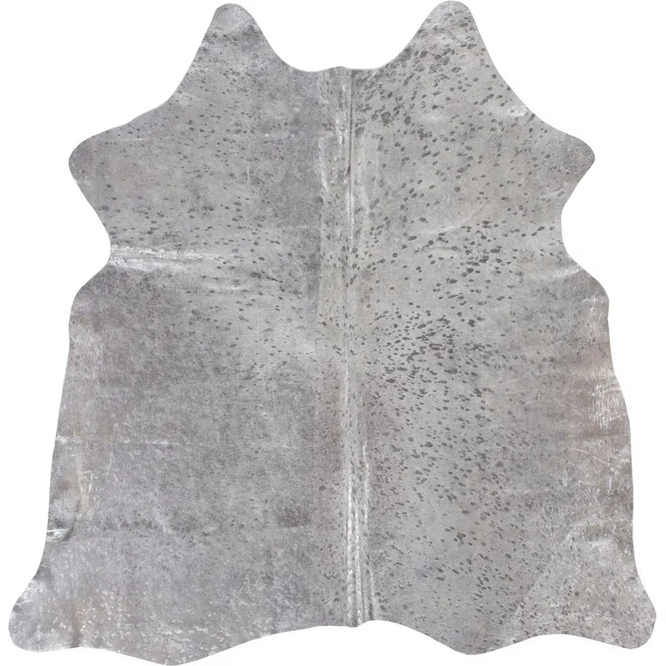 LUXOR living Fellteppich Rinderfell Deluxe, fellförmig, Höhe: 4 mm, echtes Rinderfell, metallisch glänzende Akzenten, Naturprodukt – Bild 5