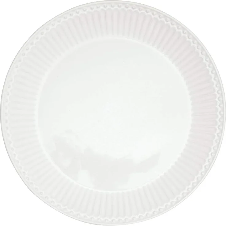 Greengate Alice Frühstücksteller white 23 cm
