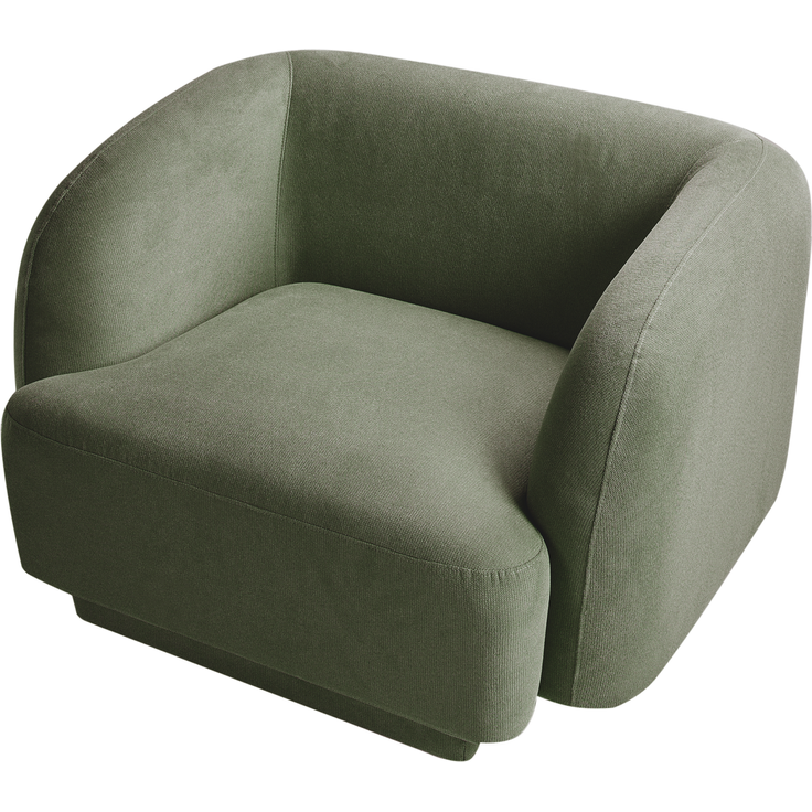 Sessel SKJANES Stoff Grün – Bild 5