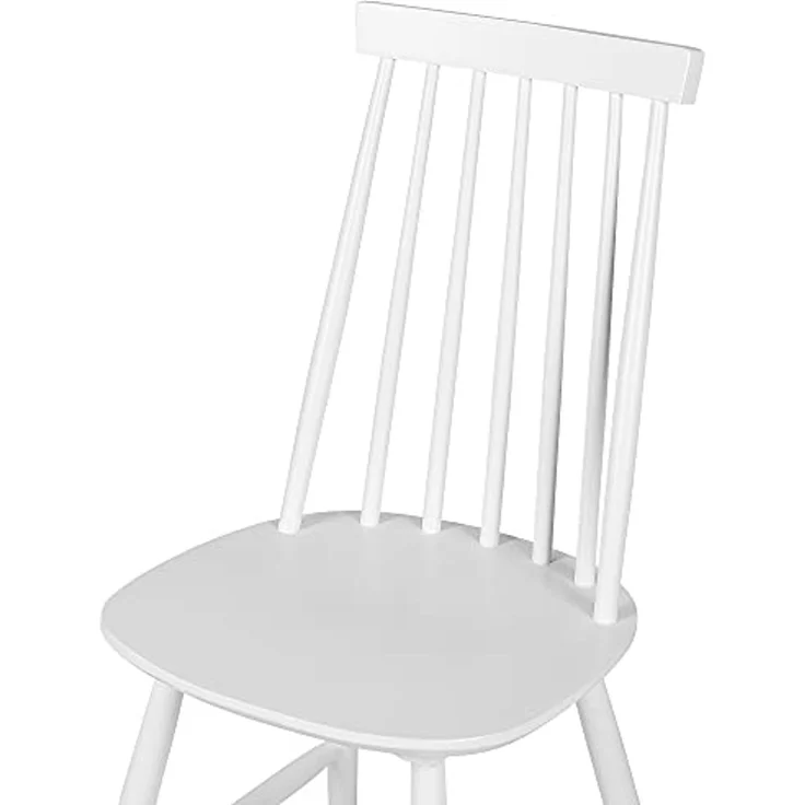 Esszimmerstuhl weiß 2er Set BURBANK – Bild 7