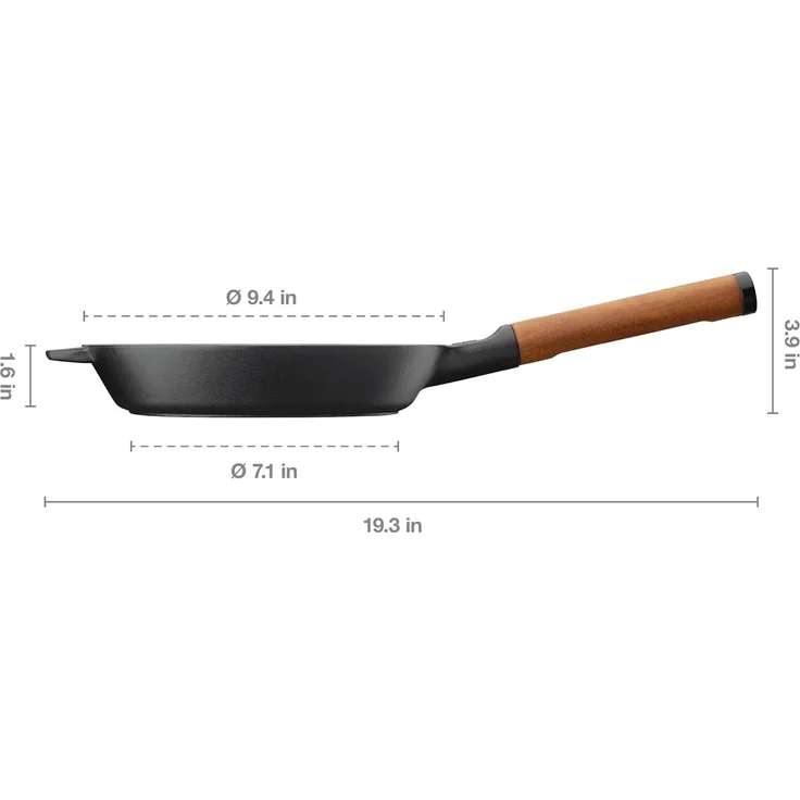 Fiskars Pfanne Norden Gusseisen 24 cm – Bild 3