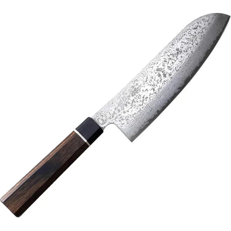 Senzo Black Damast Santoku 16,7 cm BD-04