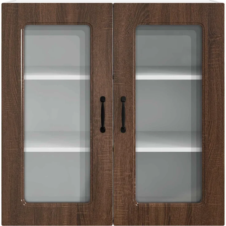 Hängeschrank, Küchenschrank Braun Eichen-Optik 80 x 31 x 80 cm – Bild 6
