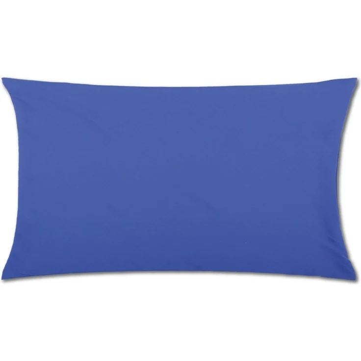 Kissenhülle Dekokissen Kissenbezug Microfaser - viele Größen und Farben Blau 40 x 80 cm – Bild 1