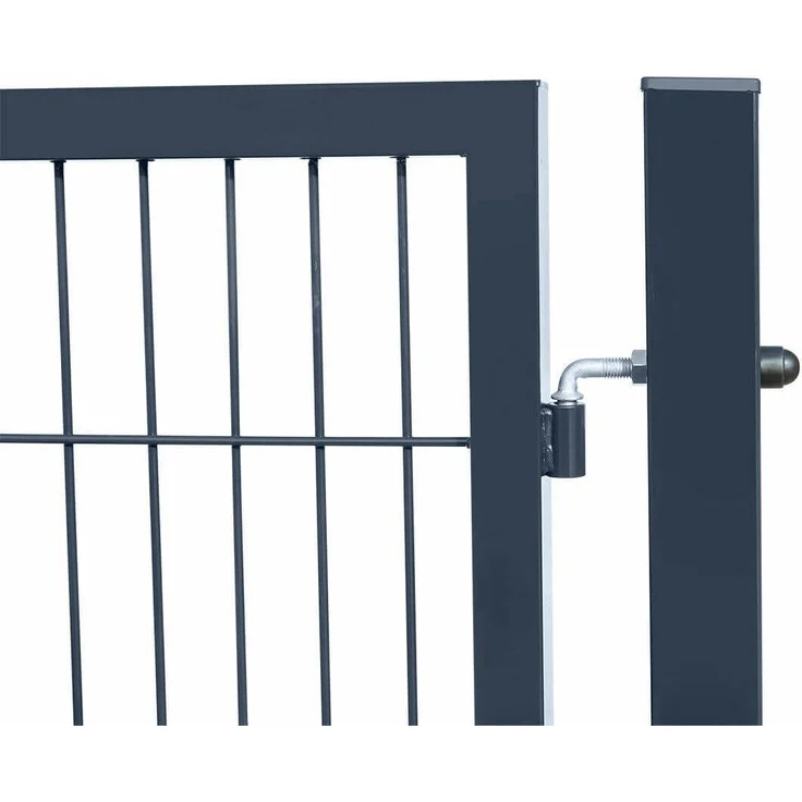 HOME DELUXE Doppelflügel Gartentor ADITUS - 80 x 350 cm Anthrazit – Bild 5