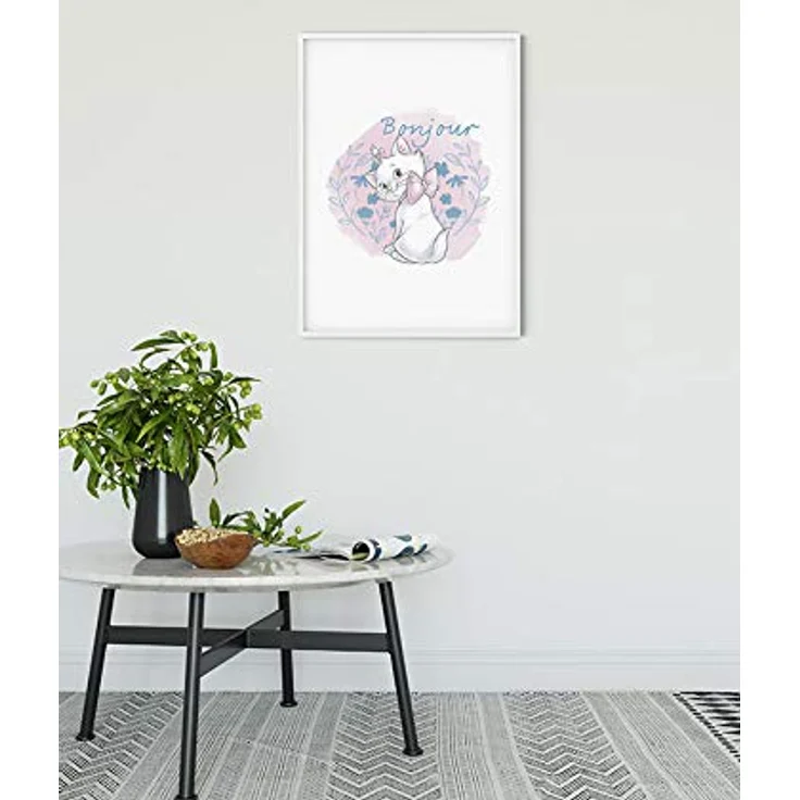 Komar Disney Wandbild Aristocats Marie, Kunstdruck 50x70cm, Kinderzimmer Dekoration, seidenmatte Oberfläche, bunt, ohne Rahmen, MADE IN GERMANY – Bild 2