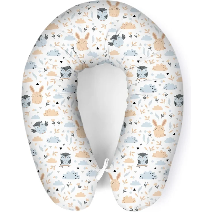 Amilian Stillkissen XXL 170 cm - Schwangerschaftskissen & Seitenschläferkissen mit Bezug, - Lagerungskissen - Nursing Pillow - Pregnancy Pillow, mit Füllung, Schlafkissen für Seitenlage - Körperkissen – Bild 2