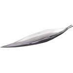 riess-ambiente Dekoschale SILVER LEAF 80cm silber, Wohnzimmer · Obst · Schlüssel · Handarbeit · Metall · Modern