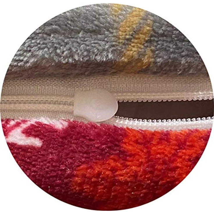 Leonado Vicenti Bettwäsche Winter Teddy Plüsch, Fleece, 2 teilig, Flauschig warmes Cashmere Touch, gestreift – Bild 4