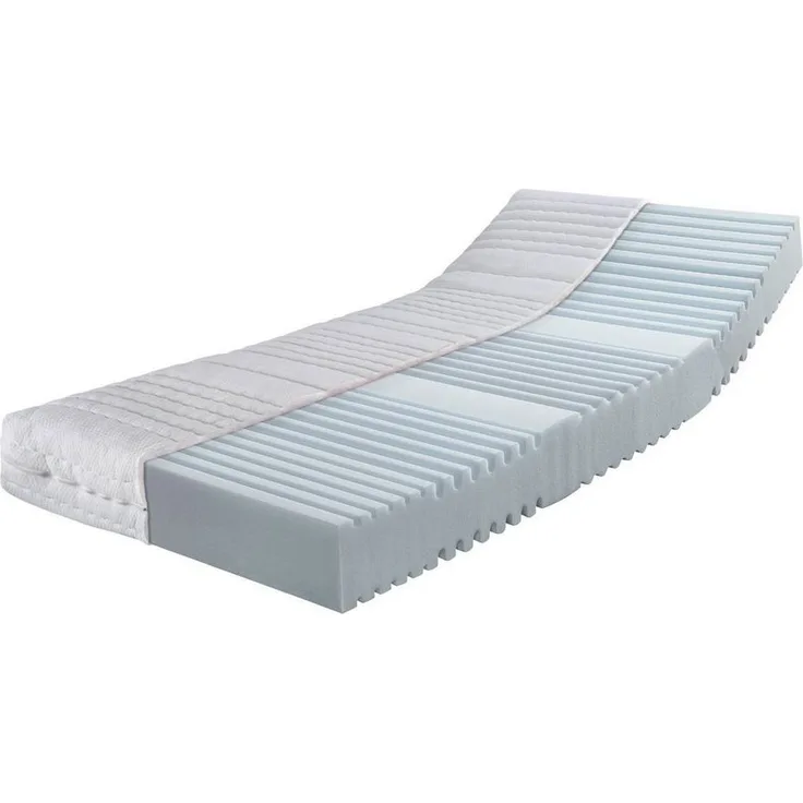 Kaltschaummatratze Kaltschaummatratze Ortho-PUR Härtegrad H3 (RG.., RAVENSBERGER Matratzen, 19 cm hoch, Härtegrad H 3 (RG 40) 80x200 cm mit Baumwoll-Doppeltuch-Bezug