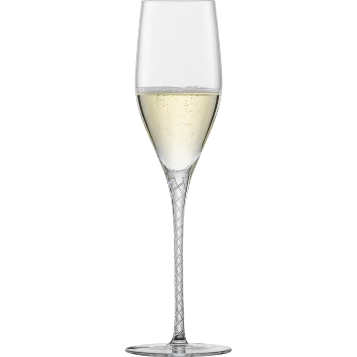 ZWIESEL GLAS handmade SEKT SPIRIT 7 MIT MOUSSIERPUNKT KRISTALL 121618
