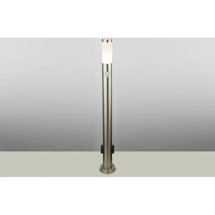 Außenleuchte Sockellampe IP44 Bewegungsmelder Steckdosen 3159KS – Bild 3