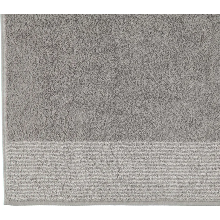 CAWÖ Gästetuch, 3er Pack - Luxury Home, C Two-Tone, Walkfrottier Platin 30x50cm – Bild 4