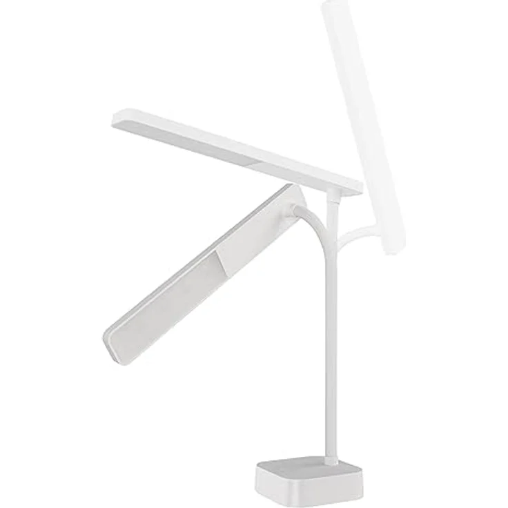 EMOS Akku-Schreibtischlampe LUCY, USB-aufladbar, 2W, 100lm, kabellos, biegsam, stufenlos dimmbar, weiß, Z7626 – Bild 5