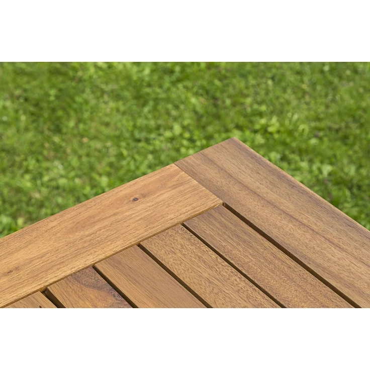 Paraiba Gartenmöbel Set 7tlg, 6 Klappsessel, Tisch 185x90 cm – Bild 4