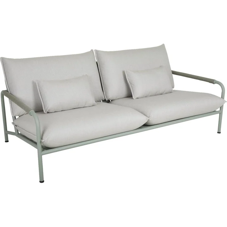 Gartensofa Lerberget von Brafab aus Aluminium und Acryl-Stoff, modern, grün, inkl. Kissen, 2-3 Sitzplätze – Bild 1