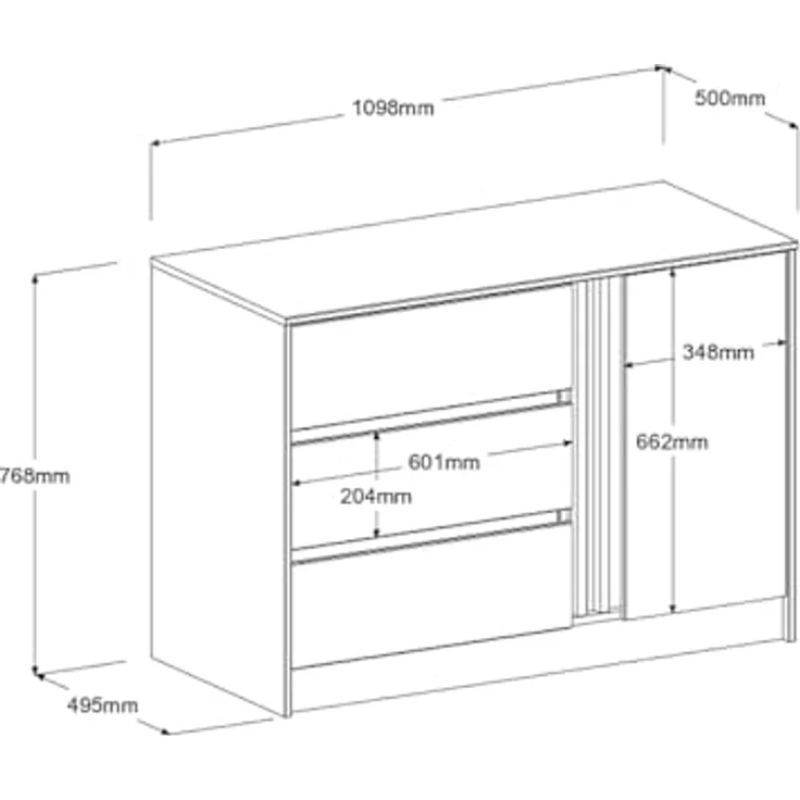 Parisot Escale 29 – Stauraumbett 180×200 cm mit Schubladen & Ablagen – Bild 9