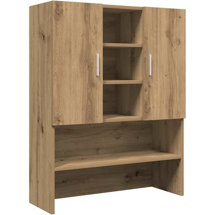vidaXL Waschmaschinenschrank Artisan-Eiche 70,5x25,5x90 cm 856638 – Bild 1