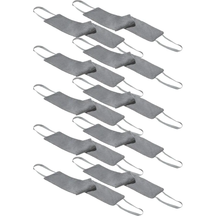 Erwin Müller Waschhandschuh Waschgurt 10er-Pack, Uni