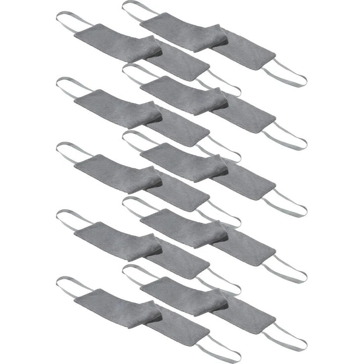 Erwin Müller Waschhandschuh Waschgurt 10er-Pack, Uni – Bild 1