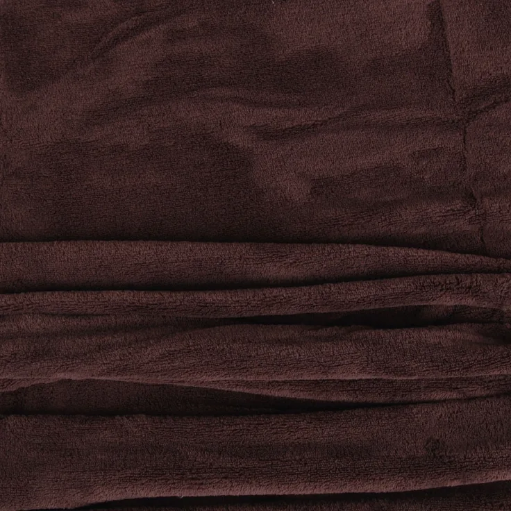 Kuscheldecke supersofte Tagesdecke vielseitig verwendbare Microfaser-Decke, flauschig und anschmiegsam in vielen verschiedenen modischen Farben erhältlich (braun - schokobraun / 210x280 cm)