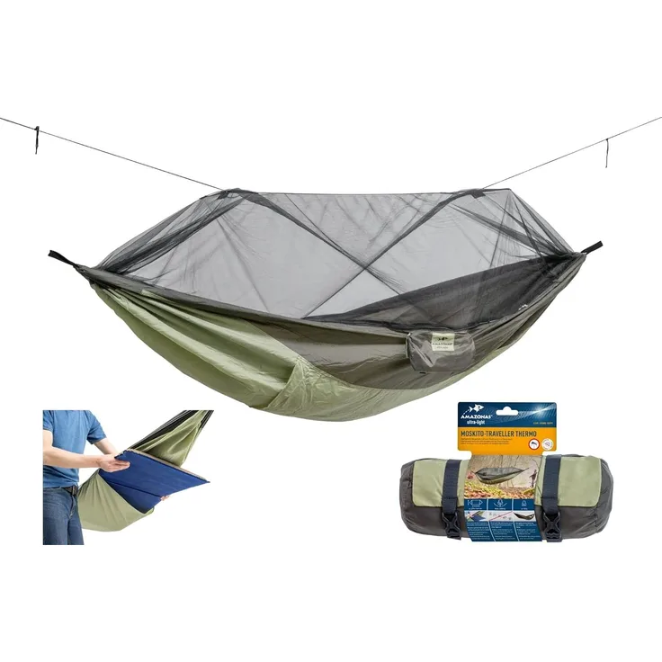 Amazonas Moskito-Traveller Thermo Hängematte Größe L