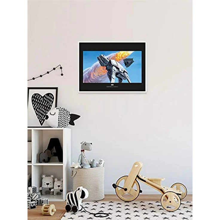 Komar Wandbild | Star Wars Classic RMQ Hoth Battle at-at | Premium-Poster Fotopapier, 50 x 40 cm, Kinderzimmer-Dekoration, ohne Rahmen, WB143 – Bild 3