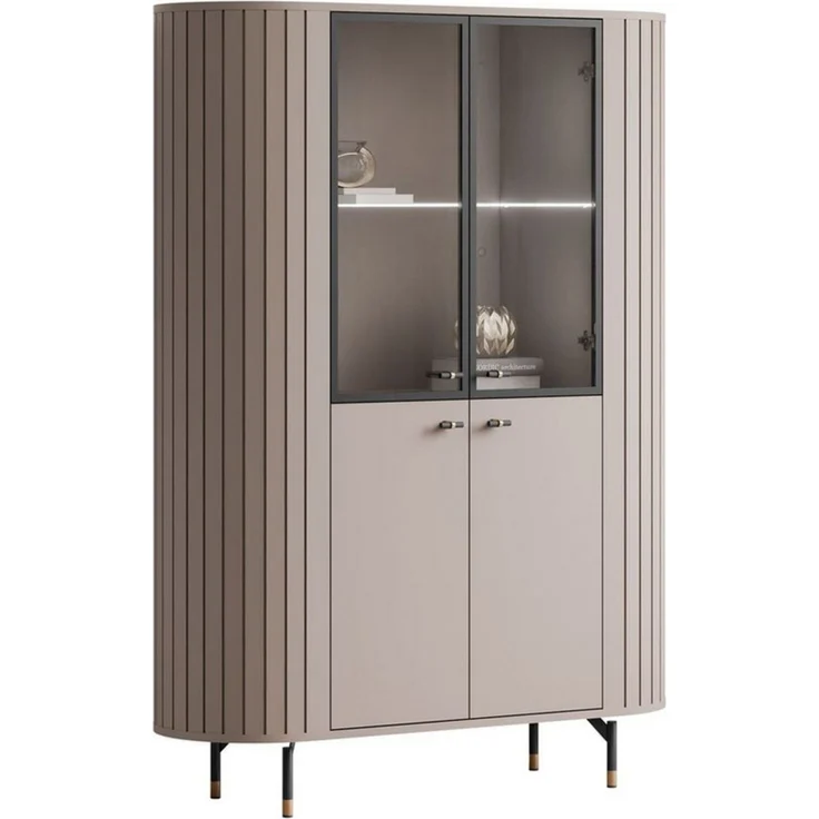 Lookway Vitrine ELODIE mit LED-Beleuchtung Breite: 112 cm – Bild 1