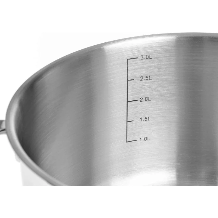 Kochtopf 20 cm, mit 3 Liter-Skala, Serie PRO-LINE – Bild 3