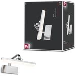 Paulmann 95571 LED Bilderleuchte Renan 3000K 300x210 mm 6W Alu gebürstet