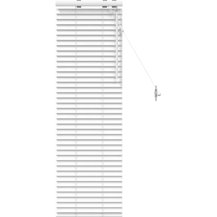 vidaXL Venezianische Jalousie Weiß 45 x 130 cm 35 mm 42015380 – Bild 2