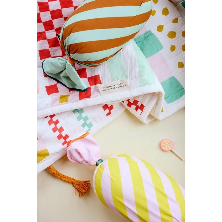 Kids Concept Dekokissen Kids Concept – Bonbon-Kissen grün Pippi Langstrumpf – Bild 2