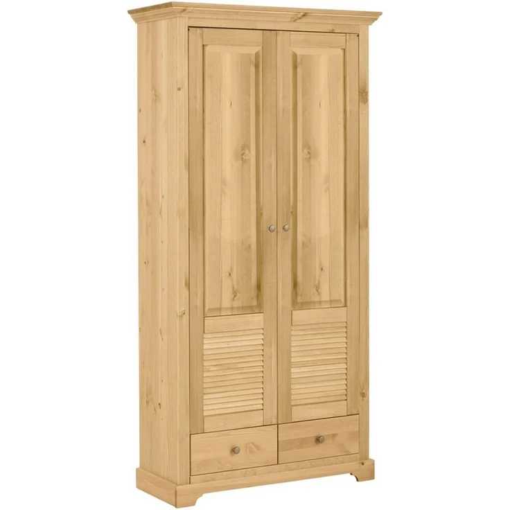 OTTO home Garderobenschrank Ayanna Breite 94 cm, 2-türig, aus massiver Kiefer, FSC® – Bild 1