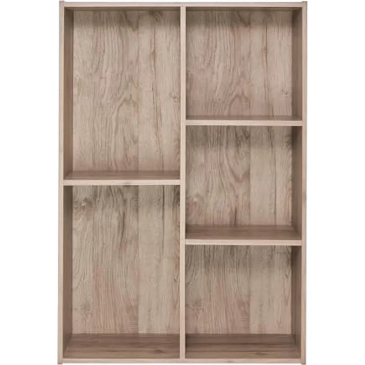 Iris Ohyama, Hölzernes Aufbewahrungsregal/Schrankwürfel/Bücherregal/Aufbewahrungsschrank/Offener Schrank, Modular, Design, Büro, Wohnzimmer, Schlafzimmer - Basic Storage Shelf - CX-23C - Aschbraun – Bild 8