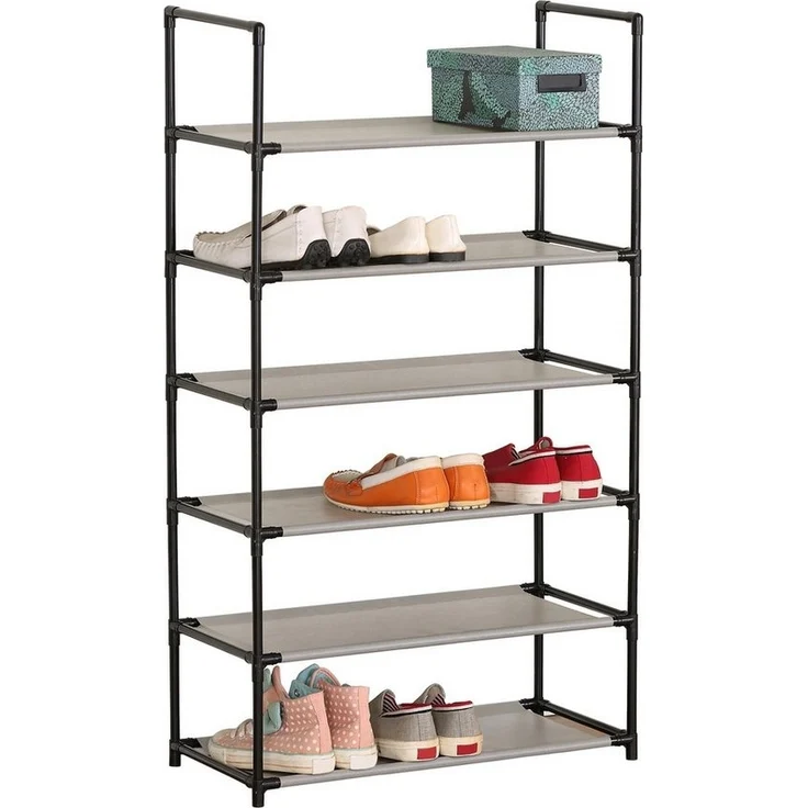 HTI-Living Schuhregal Schuhregal 6 Etagen Lena, Stück 1-tlg, Schuhablage – Bild 3